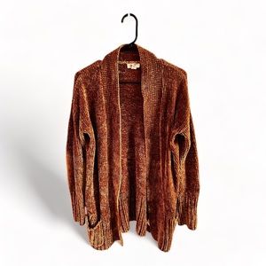 Burnt orange cardigan